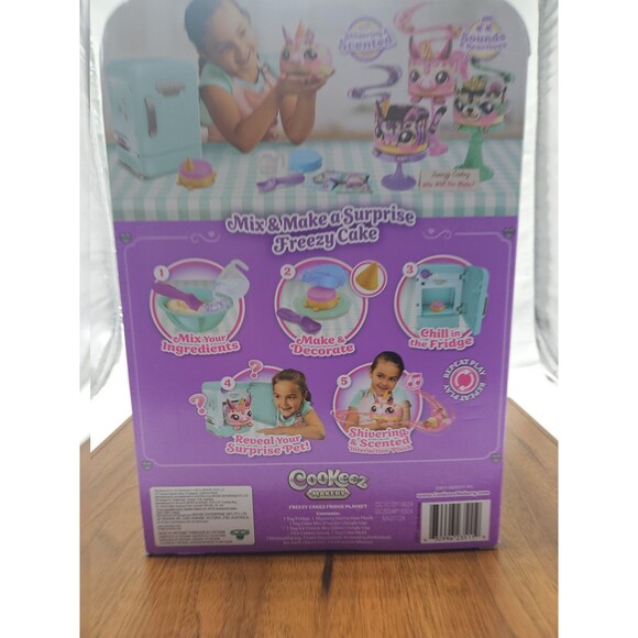 Brand New Release Cookeez Makery Freezy Cakez Fridge Plush Cook Bake Interactive - Picture 6 of 10
